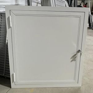 Trappe de Visite Aluminium Mur Trappe de Visite 35x45 30x75 35x85 50x50 50x90 Cm, Trappe D'inspection Verrouillable / Plaque de Recouvrement de La Trappe D'ouverture, Charni&egrave;re Coffrage Cache Tuyau(Wx (4GDOU, neuf)