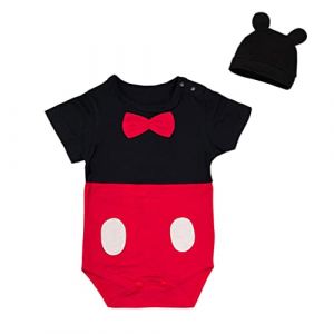 Lito Angels Deguisement Mouse Body Costume avec Chapeau Oreilles de Souris pour Bebe Garcon Taille 3-6 mois (Lito Angels FR, neuf)
