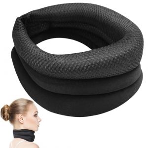 VZXZXE Minerve collier cervicale, collier cervical, minerve cervicale homme femme Soulage les douleurs au cou support de cou réglable (VZXZXE, neuf)