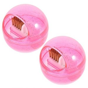 FRCOLOR Lot De 2 T&ecirc;tes De Polissage Pour Ongles Brosse De Nettoyage Embout Perceuse &Agrave; Gel Collecteur &Eacute;lectrique Nettoyeur De Coulis Bande De Pon&ccedil;age Pour Manucure Lime &Agrave; (Laners, neuf)
