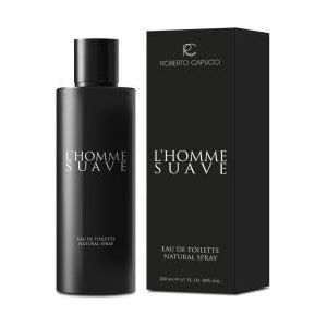 Capucci Suave Pour Homme Eau de Toilette 200 ml Spray + Shower Gel Ml.400 (PROFUMERIA FANTASY, neuf)