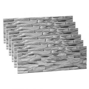 Rebel of Styles 3D Plaquette de Parement Ultralight Benevento Gris (style4walls, neuf)
