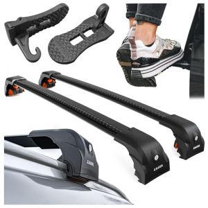CHROMEMASTER Barres de Toit et Marchepied de Porte de Voiture Compatibles avec Hyundai Tucson 2015-2020 ; pour Coffres de Toit, Porte-v&eacute;los | Galerie de Toit Id&eacute;ale pour Voyages et Usage Quotidien (CHROMEMASTER, neuf)