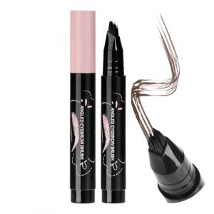 Stylo Sourcils,Stylo Sourcils Résistant à l'Eau Tenue Longue - Pointe Ultra-Fine 1.4ml Maquillage Naturel pour Usage Quotidienne & Sorties (shuha, neuf)