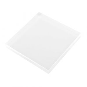 VICASKY Présentoir cosmétique - Cadre d'affichage - Présentoir - Présentoir - Support pour photo - Socle d'affichage en acrylique transparent - Chevalet doré - Chevalet en acrylique transparent (Belicious Helper, neuf)