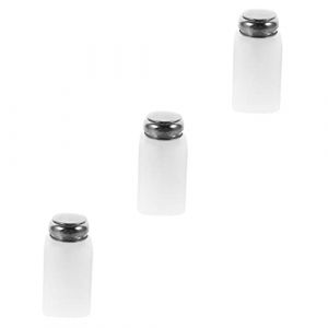 FOMIYES 3 Pièces Bouteille À Presser Bouteilles De Bouteilles Rechargeables Pompe À Pompe Pompe À Dissolvant De Vernis À Ongles Vide Bouteille De Voyage Bouteilles De Dissolvant (Family&Personal, neuf)