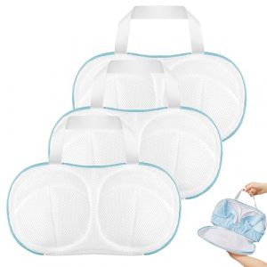 Lot de 3 filets de lavage pour soutien-gorge, Pour machine à laver, Pour machine à laver, filet linge machine à laver - filet a linge, filet de lavage, filet de lavage machine a laver (yinghonghuwaiyongpin, neuf)