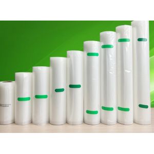 WEFHEF 6 Rouleaux sous Vide Alimentaire Transparent, Sachet sous Vide Alimentaire &Eacute;tanche, Sac Cong&eacute;lation sans BPA, Emballage Alimentaire R&eacute;utilisable 28/25/20/15 x 300cm, pour Stockage Fruit L&eacute;gume (Vectorspar, neuf)