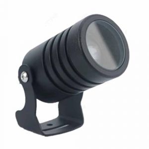 OrbitCob Spot LED Extérieur IP67 Réglable Angle Projecteur à Faiseau Étroit Aluminium pour Éclairage Murale de Bâtiment, Éclairage de Jardin et Colonne Lumineuse Longue Distance(Blanc Chaud 3000K,3W(A (AMZFR-OrbitCob®, neuf)
