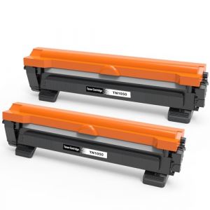 Skydo TN1050 Toner Compatible pour Brother TN 1050 Cartouche de Toner pour Brother DCP-1510 DCP-1512 DCP-1610W DCP-1612W HL-1110 HL-1112 HL-1210W HL-1212W MFC-1810 MFC-1910W (2 Noir, 1000 Pages) (Skydo-EU, neuf)