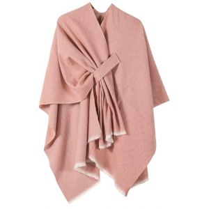 Shmily Girl Poncho Femme Hiver &Eacute;l&eacute;gant Ch&acirc;le Femme Chaud Poncho Cape R&eacute;versible &Eacute;charpe Ch&acirc;le Hiver Automne Cadeau de No&euml;l pour Femme (Shmily lady, neuf)