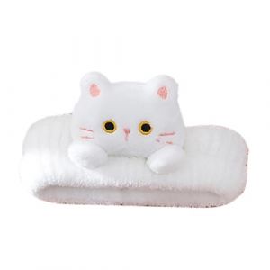 Bandeau de spa pour laver le visage, bande de lavage du visage | Bandeau de maquillage pour chat avec bande de lavage du visage Spa,Bandes de cheveux d'animaux avec bande de soin souple (ruixjz, neuf)