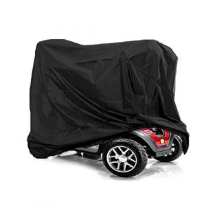 Opaltool Housse de Ccooter de Mobilité, Tissu Oxford 210D Housse Imperméable pour Scooter de Mobilité, Couverture de Scooter étanche Protéger de la Poussière Saleté Neige Lumière du Soleil Pluie (raisetty, neuf)