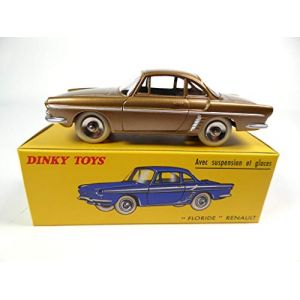 DeAgostini Voiture Miniature Compatible avec Renault Floride Bronze - Dinky Toys NOREV Miniature R&eacute;f: 543 (Jumajo, neuf)