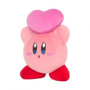 Sanei Star Kirby Dream Land Kirby Plush Toy (Friends Heart) (NovaCarta, neuf)