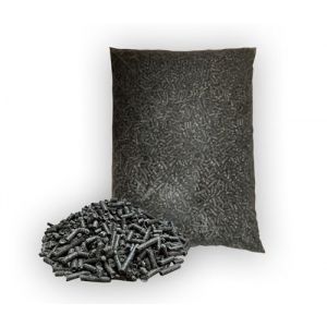 PINI Granul&eacute;s de tournesol - 15 kg - Diam&egrave;tre : 8 mm - Granul&eacute;s chauffants (alternative aux granul&eacute;s de bois) (pini coal, neuf)