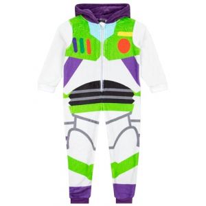 Disney Toy Story Combinaison | Combinaison Pyjama pour Enfants | Surpyjama gar&ccedil;on | Combinaison pour Enfants | Combinaison Enfants | Blanc 7-8 Ans (Character FR, neuf)
