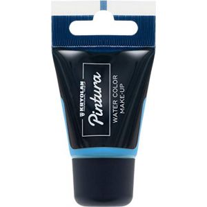 Kryolan Pintura Water Color Tube de maquillage, 20 ml, bleu ciel, 15 couleurs, lavable, sans parfum, sans parabène, idéal pour les enfants, les fêtes, le carnaval et Halloween (Kryolan Professional Make-up, neuf)