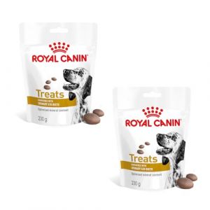 Royal Canin Veterinary Urinary S/O Treats | Pack Double | 2 x 230 g | Snacks pour chiens adultes de toutes races | Dans un sac refermable | Teneur en min&eacute;raux optimis&eacute;e (ZooArt, neuf)