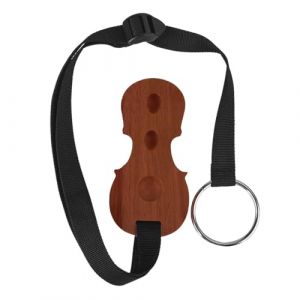 Laroal Tapis antidérapant en bois massif pour violoncelle avec support à 3 trous Protections de sol en bois (Laroal, neuf)