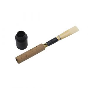 Medium Hautbois Reed, Hautbois Reed Medium Doux Hautbois Reeds Fait &agrave; la Main Hautbois Reed pour D&eacute;butants Instrument &agrave; Vent Pi&egrave;ces avec Bo&icirc;te de Rangement en Plastique Transparent (Voshowylor, neuf)