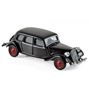 Norev- Citro&euml;n 15-Six 1939-Black V&eacute;hicule Miniature Taille 3 inches, 310808, Noir (Coffre-aux-jouets, neuf)