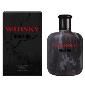 WHISKY Black OP &bull; Eau de Toilette 100 ml &bull; Vaporisateur &bull; Parfum Homme &bull; Made In France &bull; EVAFLORPARIS (Parcolux, neuf)