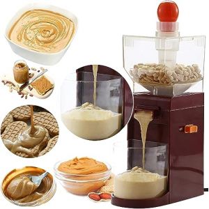 Machine &eacute;lectrique &agrave; beurre de cacahu&egrave;tes, petit broyeur de beurre de noix portable de 500 ml, facile &agrave; nettoyer, pour amandes, caf&eacute;, noix de cajou, noix, graines de citrouille, graines de tournesol (广州市天河区宦溪南边街福庆里二巷6号301房, neuf)