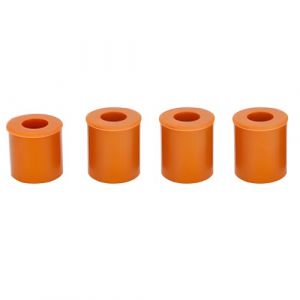 Creality Colonne de nivellement en silicone, pièces de nivellement du lit chauffant pour imprimante 3D, pièce de rechange à ressort de nivellement pour Ender 3/3S/3 Pro/3 V2, série CR-10 (4 pièces) (Creality HYZ Store, neuf)