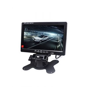 Pardarsey &Eacute;cran LCD TFT r&eacute;tro&eacute;clair&eacute; 7" pour cam&eacute;ras de recul de voiture, DVD de voiture, cam&eacute;ra de surveillance, STB, r&eacute;cepteur satellite et autres &eacute;quipements vid&eacute;o (Tonfuteams-EU, neuf)