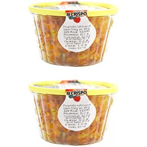 GR 400 Orange confite en petits cubes, id&eacute;al pour la d&eacute;coration et la fabrication de bonbons, pains, caisses et glaces (LUSEL, neuf)