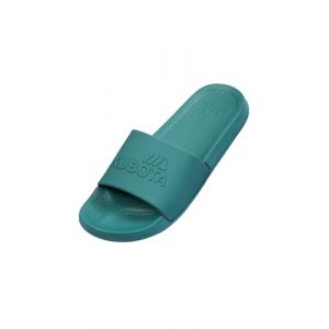 Kubota Claquette Homme - Sandales à enfiler - Chaussures Pour Piscine et Plage - Sandales été - Vert Lisse - 46 (Kubota Store, neuf)