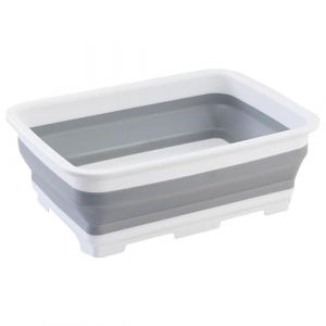 Bassine Pliable Camping Bassine À Portable Bain De Pieds Piscine Portable Pliable - Baignoire Pieds Pour Voyage Camping Plage Matériau PP (37x27cm) Lavable Rapide - Adulte Salon Pédicure (vandiry, neuf)