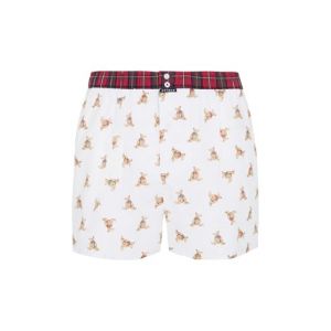 ARTHUR - Cale&ccedil;on Homme avec Maintien int&eacute;gr&eacute; - 100% Coton Bio - Confort et Soutien Optimal - Motif Nounours Fantaisie Beige - Taille M (ARTHUR BOUTIQUE, neuf)