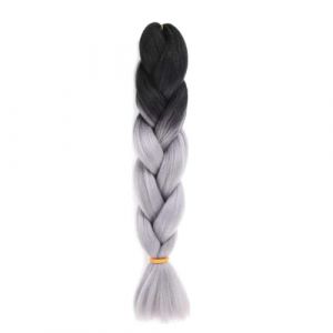 LYVQZPWLRla mode synthétique, Extensions de cheveux synthétiques tressés de 61 cm for femmes, coiffures à faire soi-même, jaune, orange, blond(M28) (KanHuaDeY, neuf)