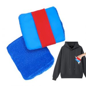 Enlève-Poils Pour Chats - Outil Nettoyant Tapis et Moquette - Double Brosse à Poils Lavable pour Literie, Tapis, Sièges Auto et Meubles d'Intérieur (frankey, neuf)