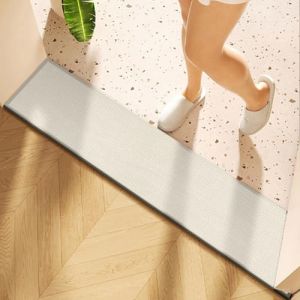 Tapis de Bain Diatomite 10x120cm,Tapis de Douche Antid&eacute;rapant,Tapis de Salle de Bain Absorbant,Tapis Douche S&eacute;chage Rapide,pour Portes de Salle de Bain,Salon (Multicolore E) (QingHuaDM, neuf)