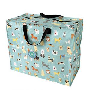 Grand sac de rangement avec fermeture &eacute;clair &ndash; Solide et durable 55 x 48 x 28 cm 70 l &ndash; Choix de design (Best In Show) (O'PAPIERS LIBERES, neuf)