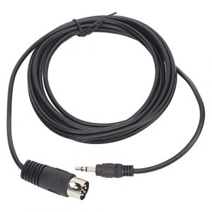 Yanmis Câble MIDI 8 Broches DIN Mâle à 3.5mm TRS Jack Stéréo Mâle Câble Convertisseur Câble pour Instruments de Musique Appareils Sonores (#1) (Zhaojou, neuf)