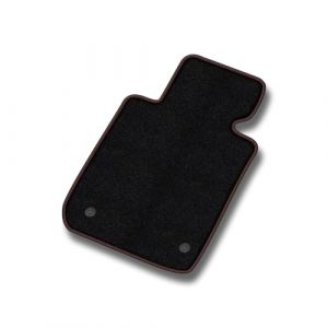 MOTOS Velours Premium Tapis conducteur 1 pièce destiné à Renault Scenic IV 2016-2022 - Premium, Matt, Rouge Côté conducteur - Découvrez un nouveau confort de conduite avec un tapis de conducteur en ve (MOTOS EU, neuf)