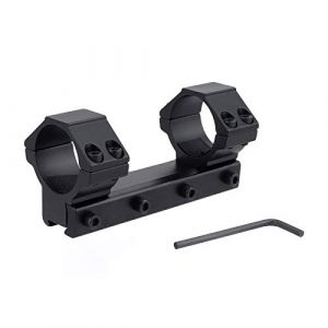 ToopMount Anneaux de Montage de la Lunette de visée Anneaux Tactiques à Profil Bas de 30 mm Anneaux de visée de 11 mm Adaptateur pour Lunette de visée Rails à Queue d'aronde (ToopMount, neuf)