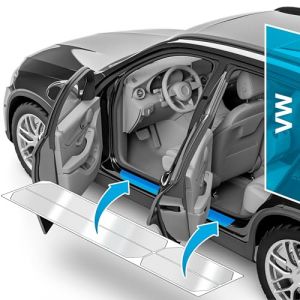 uProtect Film de Protection Seuil de Porte Voiture Carrosserie pour VW ID.Buzz I 2022-2025 - Accessoire pour Auto - Anti Rayure Stickers Transparent (Protect & Shine, neuf)