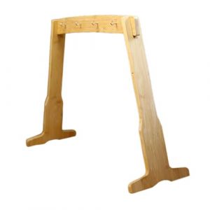 F Fityle Support de carillon en &agrave; assembler uniquement, support de Gong professionnel polyvalent pour table de m&eacute;ditation, salle de classe, chambre (Homegarden FR, neuf)