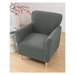 Housse de Fauteuil Cabriolet 1 Place Housse de Fauteuil Extensible Club Universel Amovible Lavable Couverture de Fauteuil Chesterfield Protecteur de Fauteuil pour Salon Tub Chair ( Color : #17 , Size (MIUGOODEL, neuf)