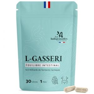 Lactobacillus Gasseri Probiotique Ventre Plat - Flore Intestinale Digestion - 30 Gélules Gastro-Résistantes - Fabriqué en France par Apyforme (APYFORME, neuf)