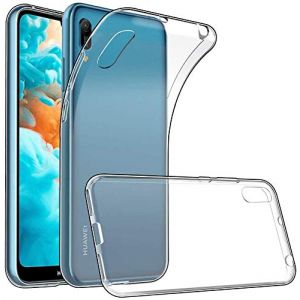 Captor Coque transparente pour Huawei Y6 2019 / Y6S / Honor 8A Pro en silicone souple et fin, protection compl&egrave;te avec bord relev&eacute; pour &eacute;cran et appareil photo (Captor s.r.l., neuf)