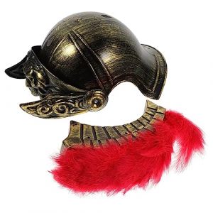 OATIPHO Casque Romain Pour Hommes Casque De Accessoire Costume De Cosplay Chapeau De Soldat Antique Pour F&ecirc;tes Et Th&eacute;&acirc;tre (Tsun Ki-sung, neuf)