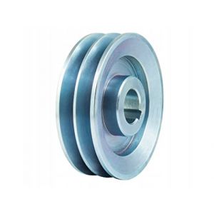 Poulie trap&eacute;zo&iuml;dale HA SPA 2x13mm 120mm Poulie &agrave; double roue Poulie de moteur &eacute;lectrique Entra&icirc;nement par courroie trap&eacute;zo&iuml;dale (Diam&egrave;tre d'al&eacute;sage: 28mm, Clavette 8mm) (Split Express, neuf)