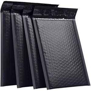 AHUNTTER Lot de 30 enveloppes &agrave; bulles A4 noires 267 x 381 mm (Yuanyuanbuduanriyongdian, neuf)