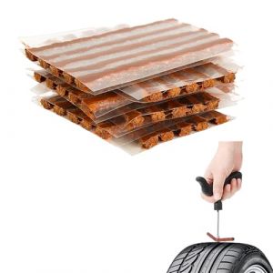 BINQILIN 20 Pi&egrave;ces M&egrave;che Pneu,R&eacute;paration Pneu,Bandes de R&eacute;paration de Pneu,Kit R&eacute;paration Pneu pour Voiture,Camionnette,Moto (Duangdangdu, neuf)